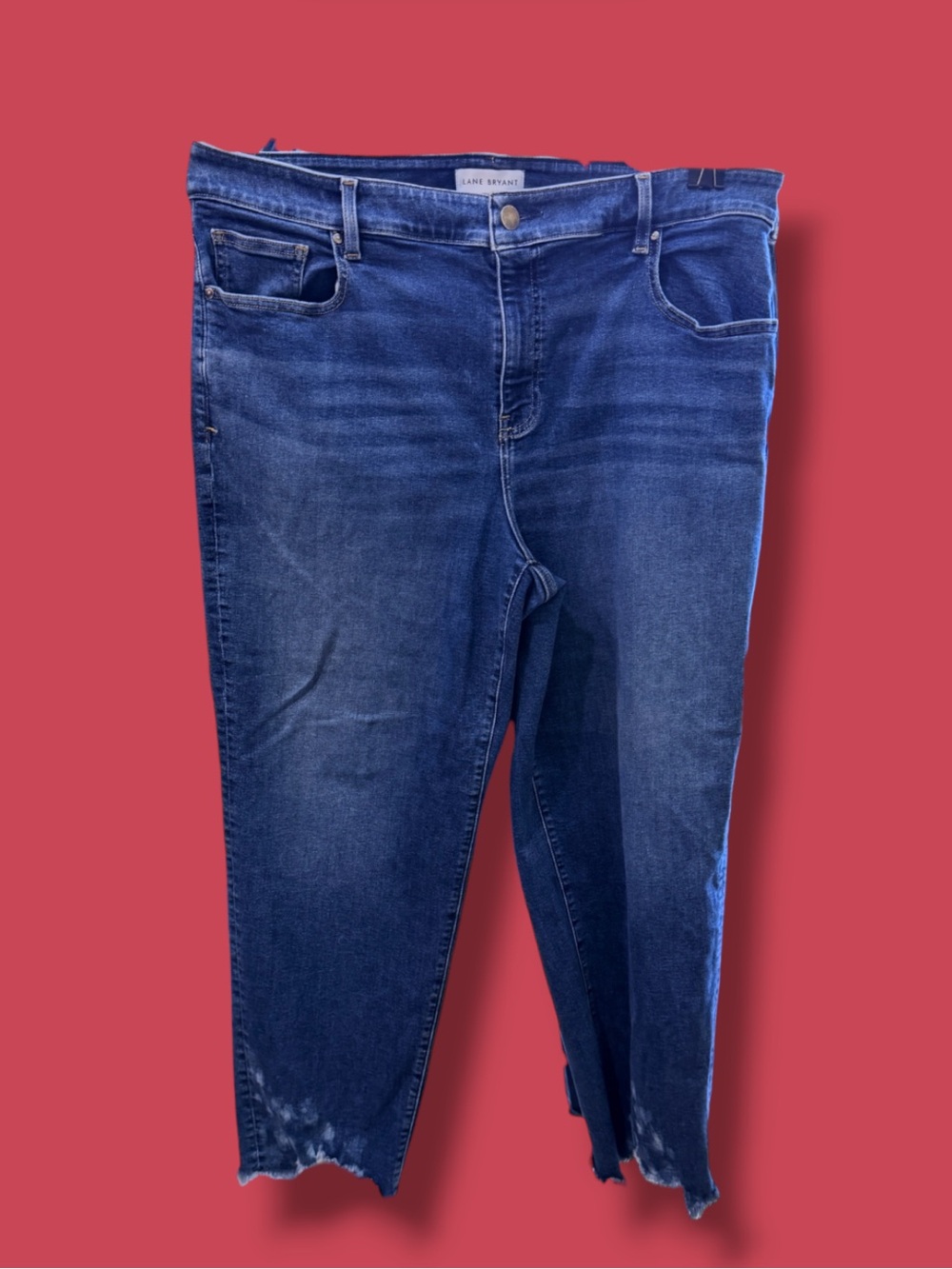 Lane Bryant Indigo Cropped Ankle Jeans